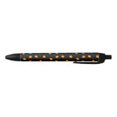 Stylo Noir Plume citrouille (Bas)