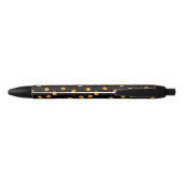 Stylo Noir Plume citrouille (Dos)