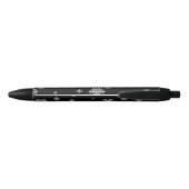 Stylo Noir Plume de neige (Dos)