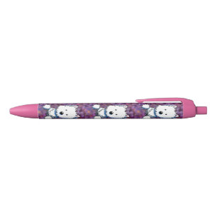 Stylo Noir Poche Westies de KiniArt
