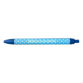 Stylo Noir Point bleu (Devant)