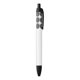 Stylo Noir Point gris-foncé