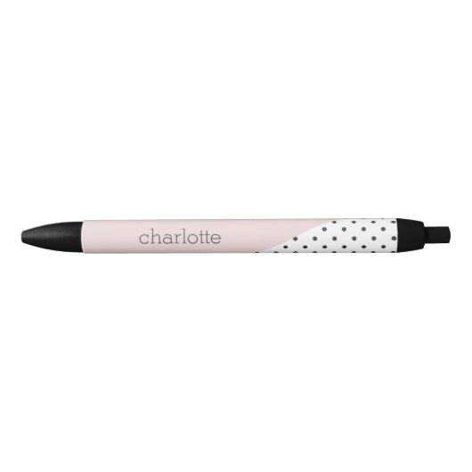 Stylo Noir Points Dainty (Devant)