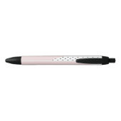 Stylo Noir Points Dainty (Dos)