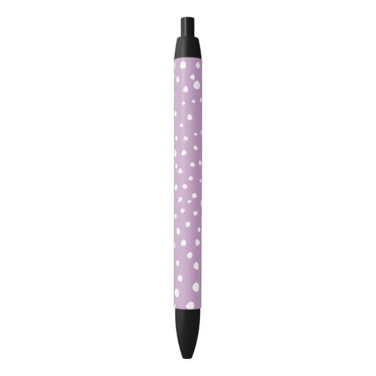 Stylo Noir Points Dalmatiens Lilac, Points Dalmatiens, Pots D (devant Vertical)