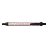 Stylo Noir Points Dalmatiens Rose, Points Dalmatiens, Impress (Dos)