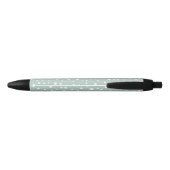 Stylo Noir Points Dalmatiens verts, Points Dalmatiens, Pots D (Dos)