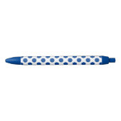 Stylo Noir Points de Lapis Polka (Devant)