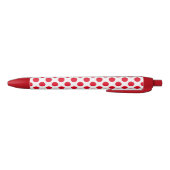 Stylo Noir Points rouges (Bas)