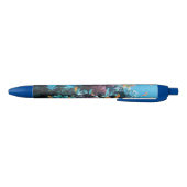 Stylo Noir Poisson orange tropical et corail rose (Bas)