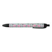 Stylo Noir Polka Dot Birds and Flowers (Bas)