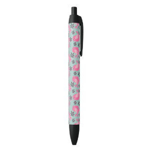 Stylo Noir Polka Dot Birds and Flowers
