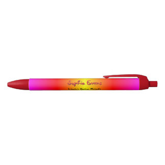 Stylo Noir Porte-clés en forme de "Prisme Arc-en-ciel" pour p