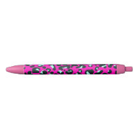 Poster de animal de Cheetah Leopard rose moderne