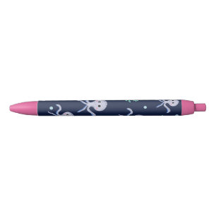 Stylo Noir Poulpe sous la mer motif pour enfants