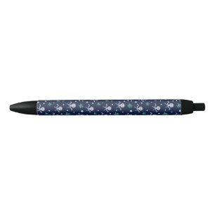 Stylo Noir Poulpe sous la mer motif pour enfants