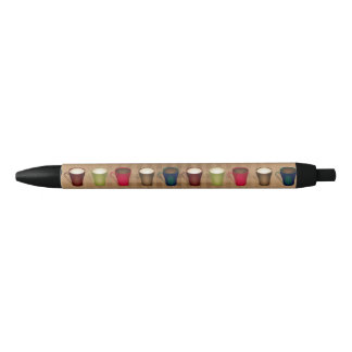 Stylo Noir Pour les amateurs de café - Tasses de café