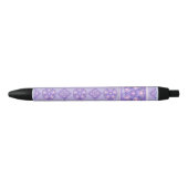 Stylo Noir Pourpre W1 (Devant)