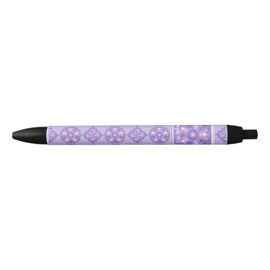 Stylo Noir Pourpre W1 (Devant)