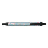 Stylo Noir Powder Blue Chinoiserie Archive Scholar Pen (Dos)