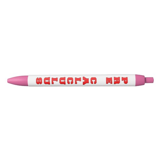 Stylo Noir Précalcul (Devant)