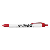 Stylo Noir Prêcher la Vérité (Haut)