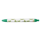 Stylo Noir Prenons quelques notes, Kawaii Kiwi Pen (Devant)