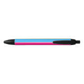 Stylo Noir Pride transexuelle (drapeau panaché) (Dos)