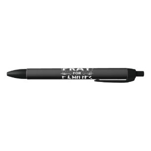 Stylo Noir Priez pour les familles