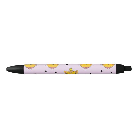 Stylo Noir Princess kitty cat (Devant)
