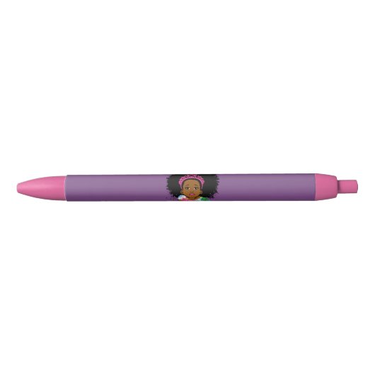 Stylo Noir Princesse Pen de moka (Devant)
