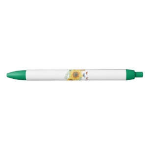 Stylo Noir printemps de tournesol