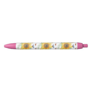 Stylo Noir printemps de tournesol