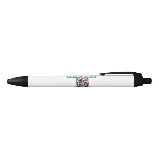 Stylo Noir Pro Choice Pro Feminism Pro Cats (Haut)