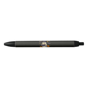 Stylo Noir Professeur effrayant Halloween Fantôme mignon en t
