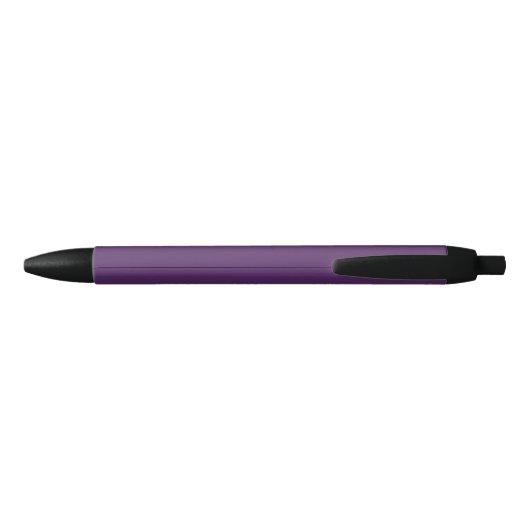 Stylo Noir Prune (Dos)