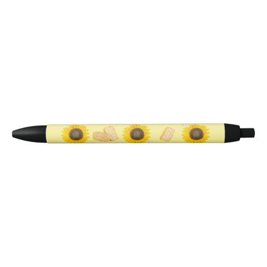 Stylo Noir puissance du tournesol (Devant)