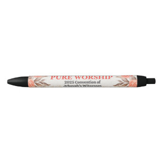 Stylo Noir Pure Culte 2025 JW Convention Cadeau