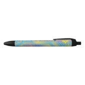 Stylo Noir PYTHON - moderne fractale décorative - (Haut)