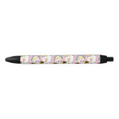 Stylo Noir Queen BEES Cute BFF, Baby Girl, Girly Toxits Rose (Devant)