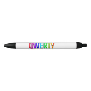 STYLO NOIR QWERTY