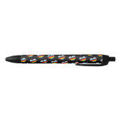 Stylo Noir Rainbow Heart Motif (Bas)
