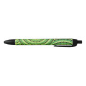 Stylo Noir Rainforest Green peinture de points aborigènes ! (Bas)