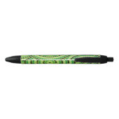 Stylo Noir Rainforest Green peinture de points aborigènes ! (Dos)
