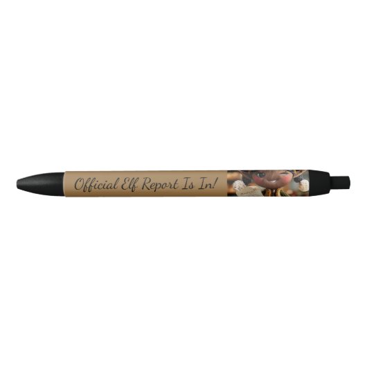 Stylo Noir Rapport officiel de l'elfe (Devant)