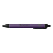 Stylo Noir Ravens gothiques et Black Heart Custom (Bas)