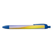 Stylo Noir Rayon Doré Abstrait (Haut)