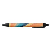 Stylo Noir Rayons solaires rétro (Bas)