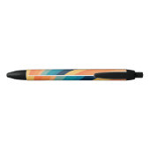 Stylo Noir Rayons solaires rétro (Dos)