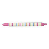 Stylo Noir Rayures (Devant)